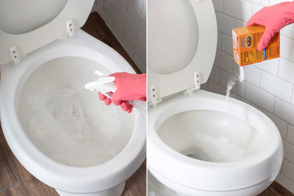 Comment enlever les taches jaunes des toilettes