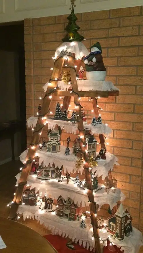 Fabriquer son propre village de Noël miniature pour une décoration de rêve pendant les fêtes