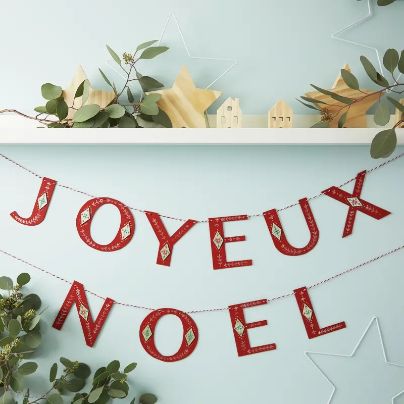 8 idées faciles de décorations de Noël à fabriquer en papier