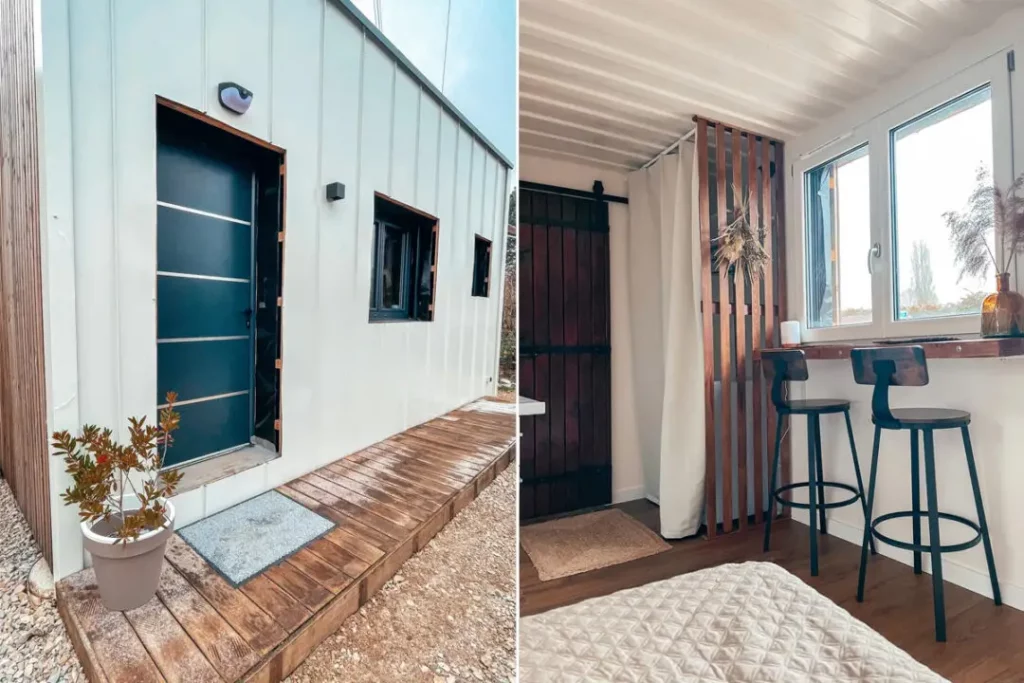 Un couple construit une maison à avec 6 conteneurs d’expédition et partage ses conseils 