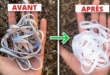 Comment nettoyer les lacets blancs sales rapidement ?