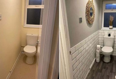 Un couple a cité 550 € pour rénover sa salle de bain et la transformer lui-même