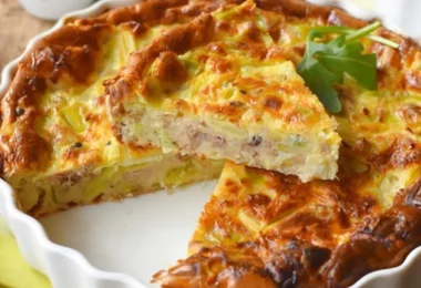 Quiche allégée au thon - Recette légère et savoureuse