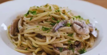 Spaghetti aux champignons - Un plat délicieux