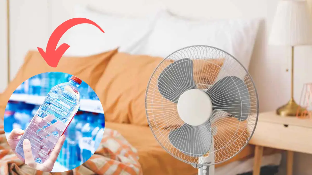 Comment rafraîchir la chambre avec une bouteille d’eau ?