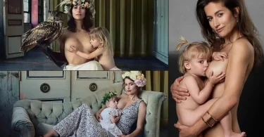 Cette maman partage des photos d’elle pendant l’allaitement, elle veut transmettre un message au monde
