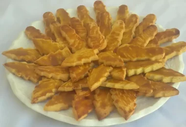 Biscuit sapin de Noël sans beurre