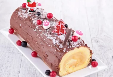 Bûche De Noël Tiramisu Au Mascarpone
