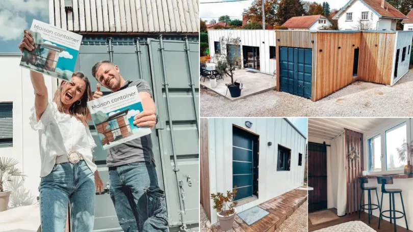 Un couple construit une maison à avec 6 conteneurs d’expédition et partage ses conseils