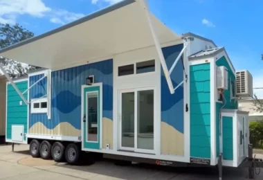 Découvrez la luxueuse et mobile maison miniature Wave, dont le prix est de 185 000 euros